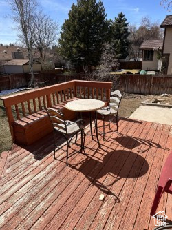 Large 2 Level Deck