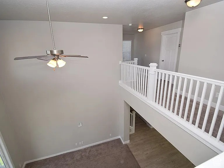 Interior space featuring baseboards