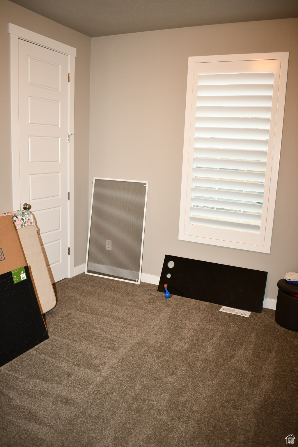 Interior space featuring baseboards