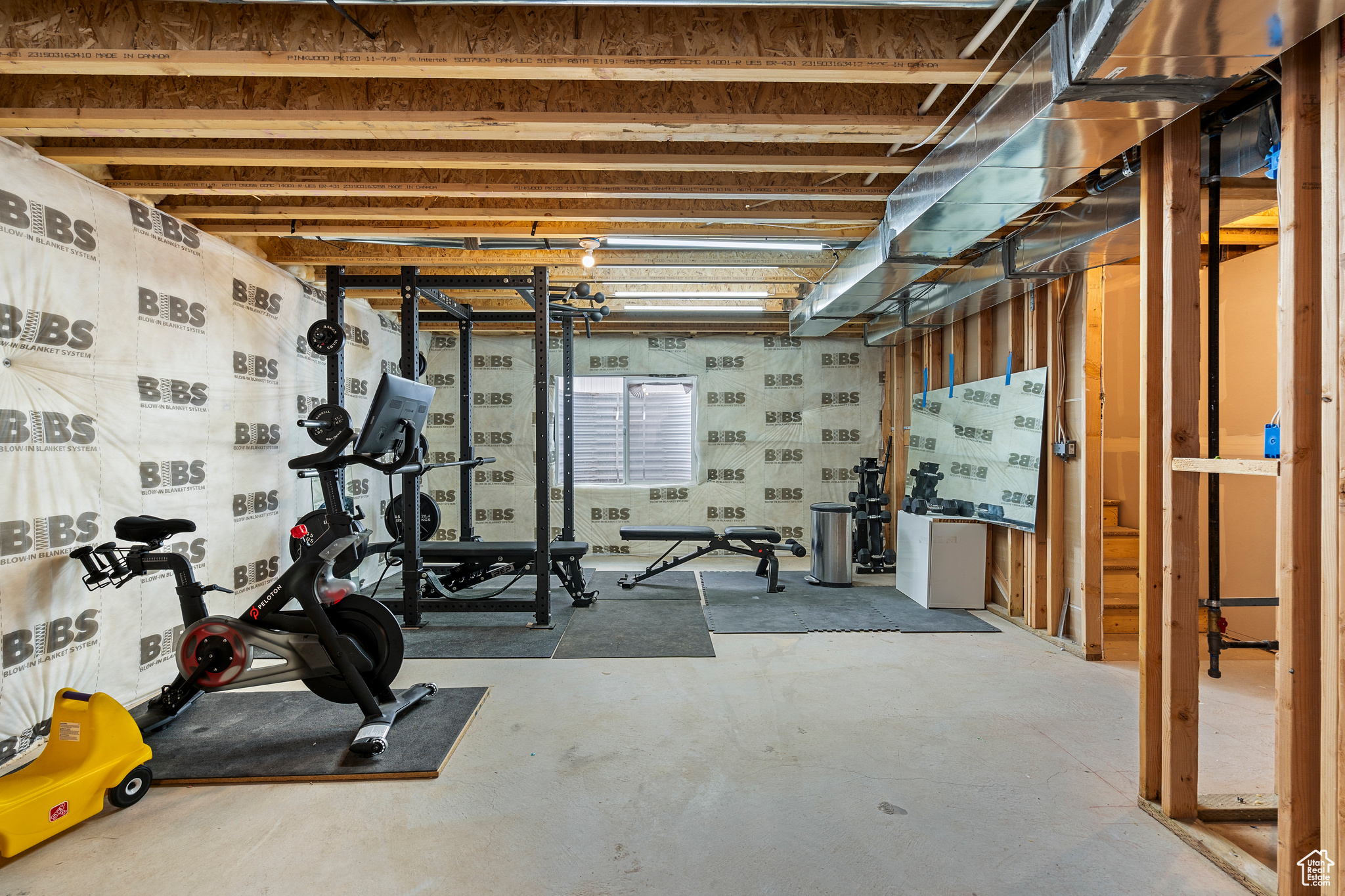 View of exercise area