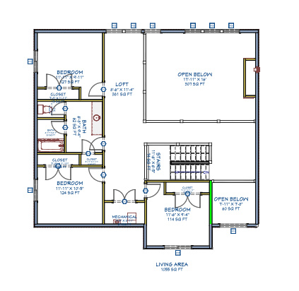 Floor plan -2nd Level