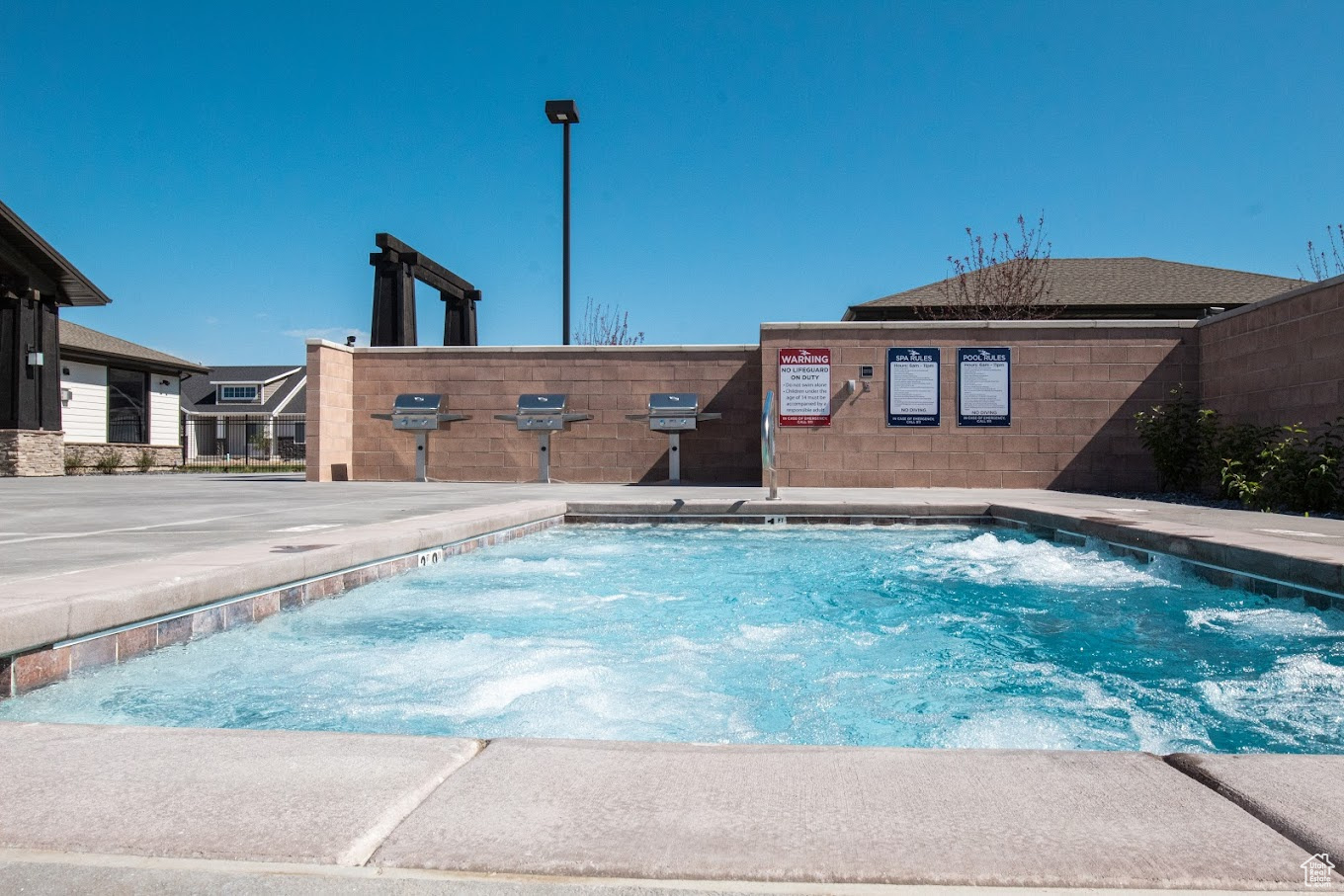 View of swimming pool