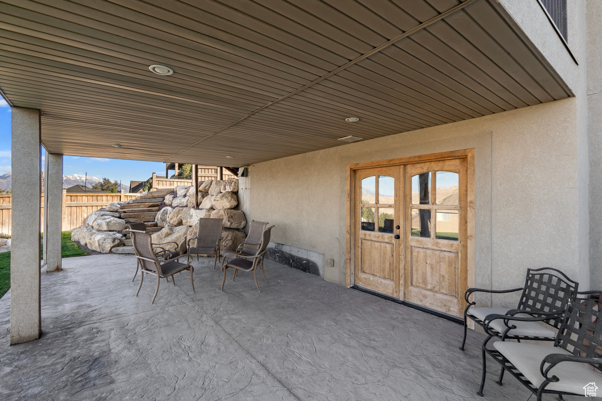 View of patio / terrace with fence