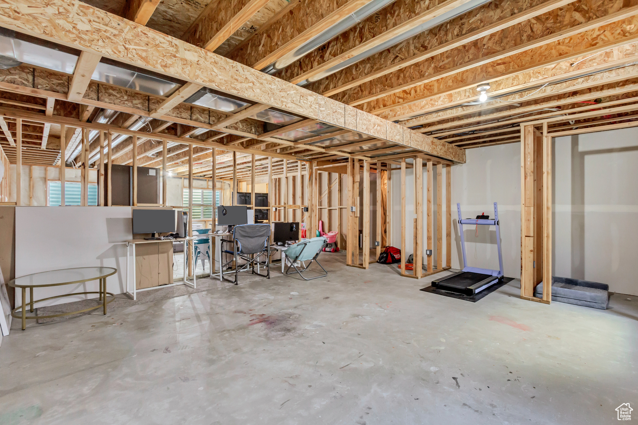 View of basement