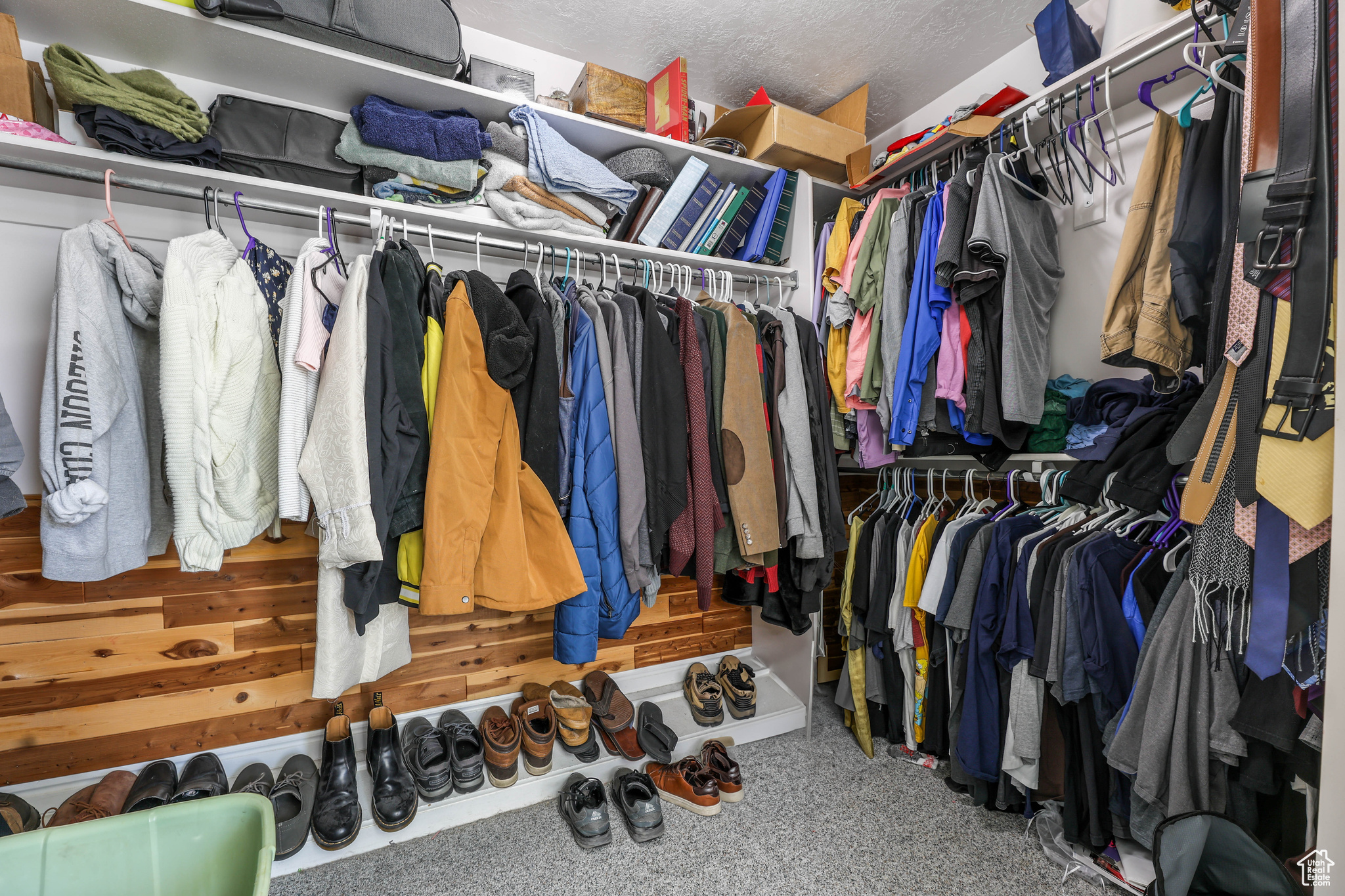 Great walk in closet for the primary bedroom.