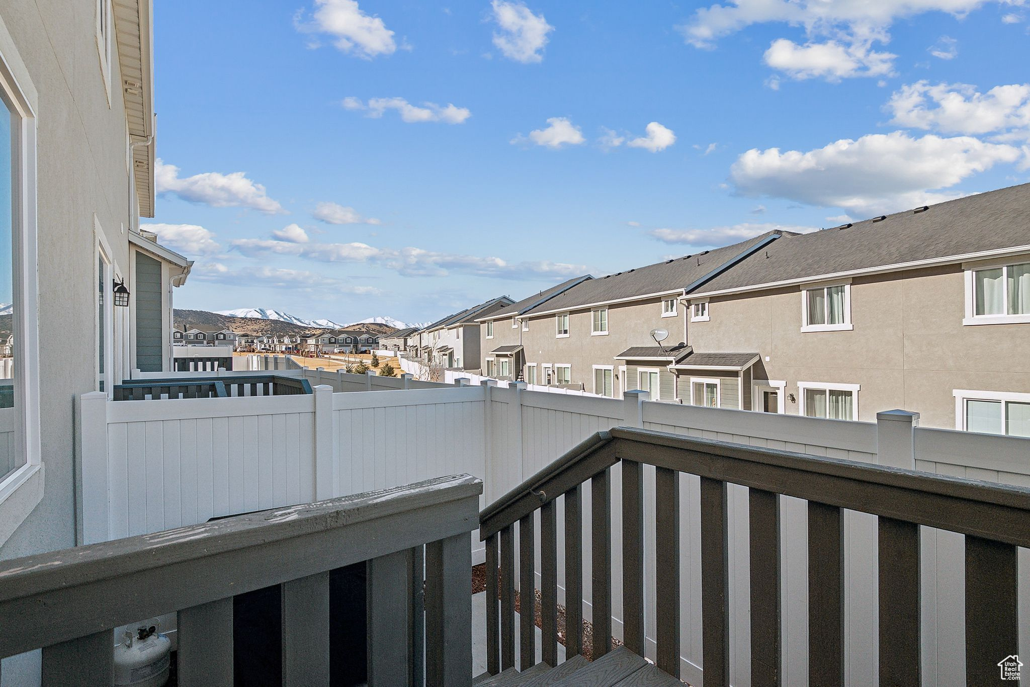 Balcony with a residential view