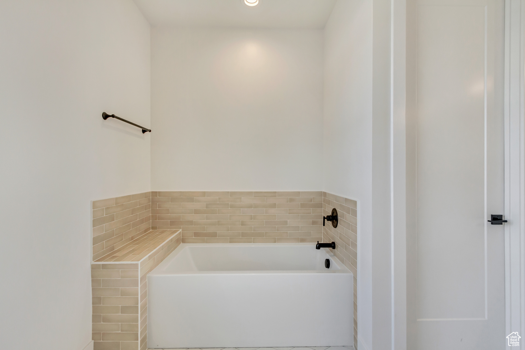 Bathroom featuring a garden tub