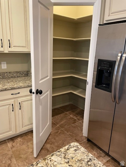 Large corner pantry.