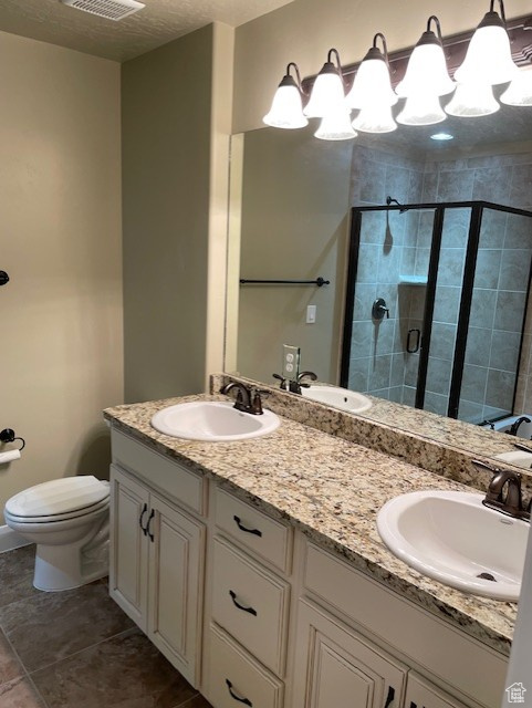 Master Bathroom with double sinks.