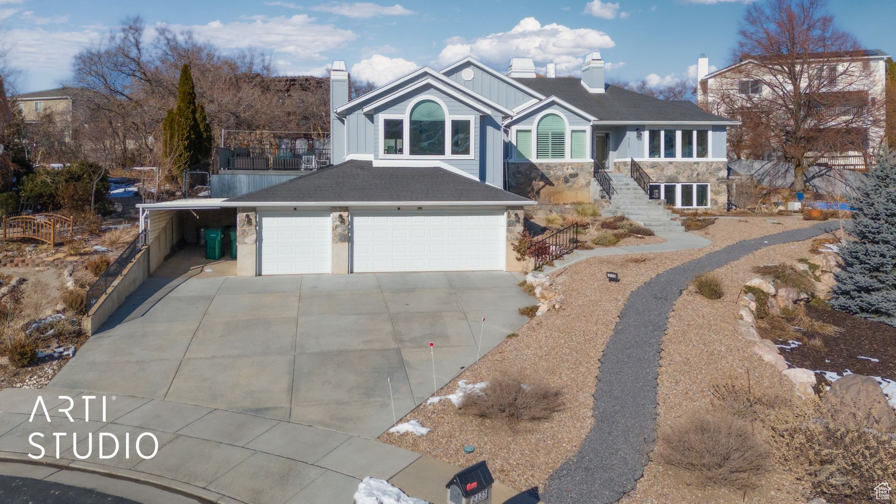 Front of the home