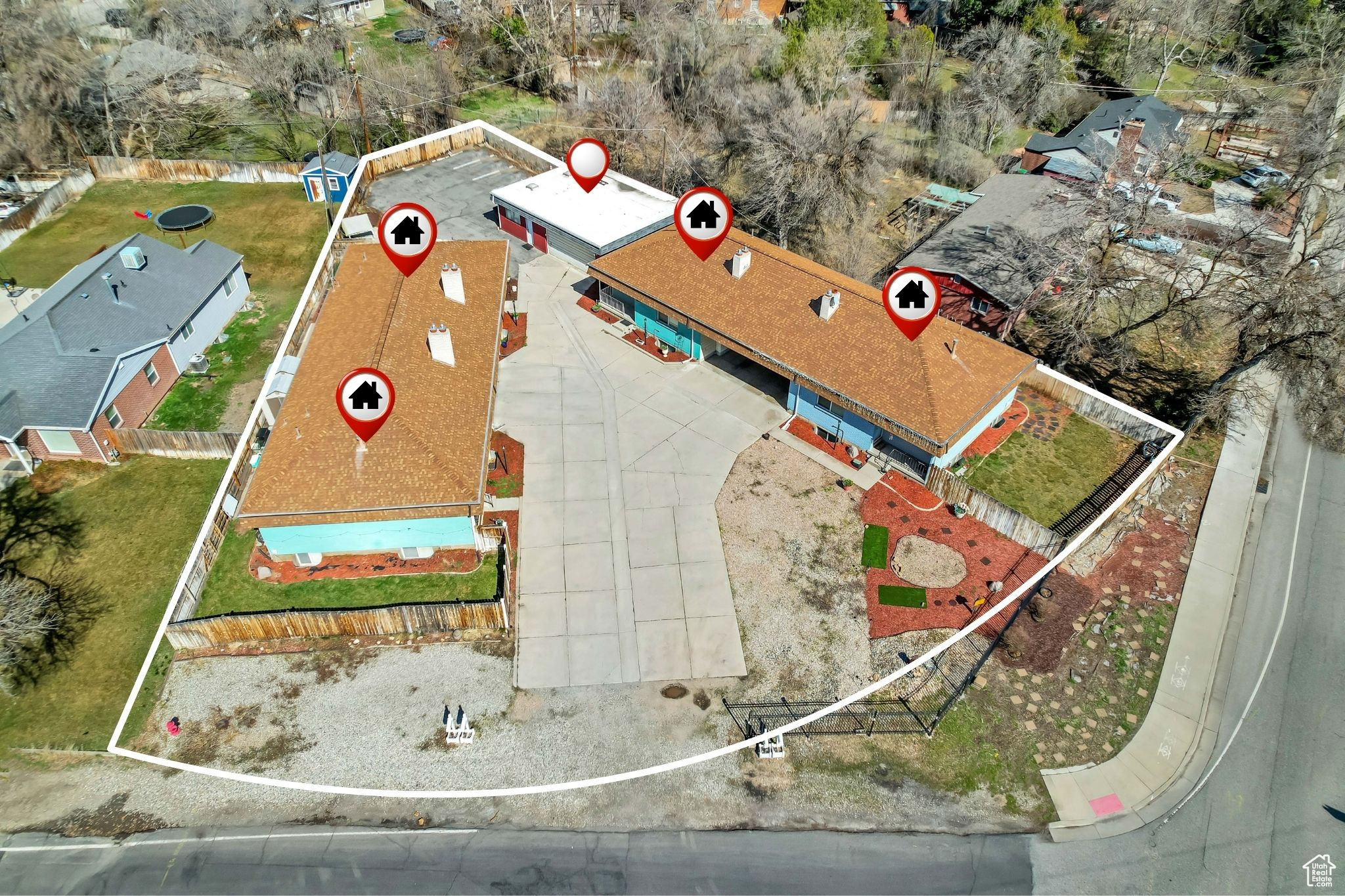 Drone / aerial view