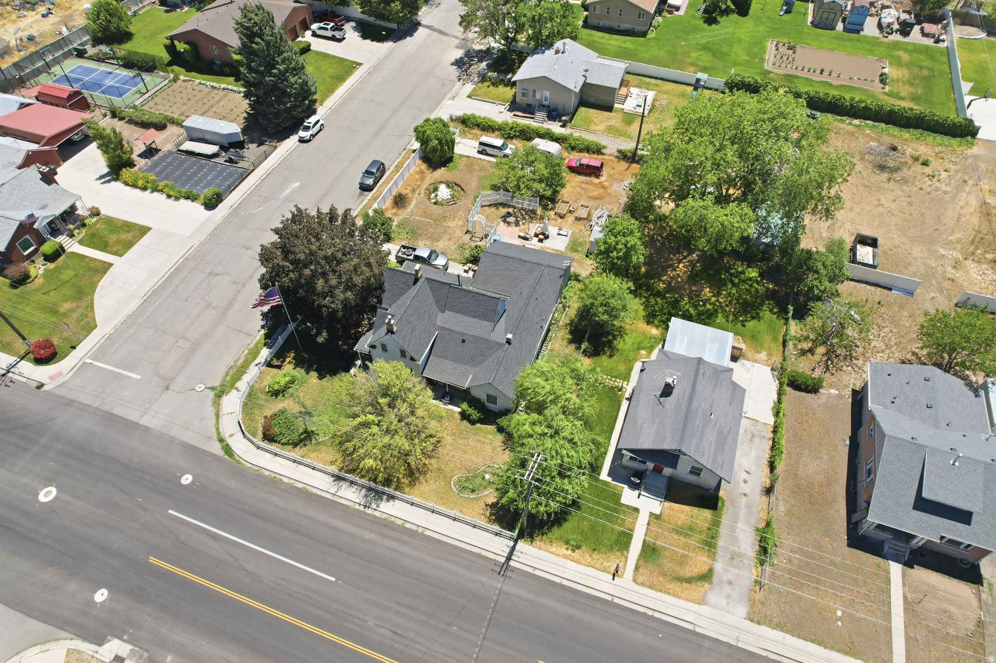 Aerial perspective highlighting two distinct properties
