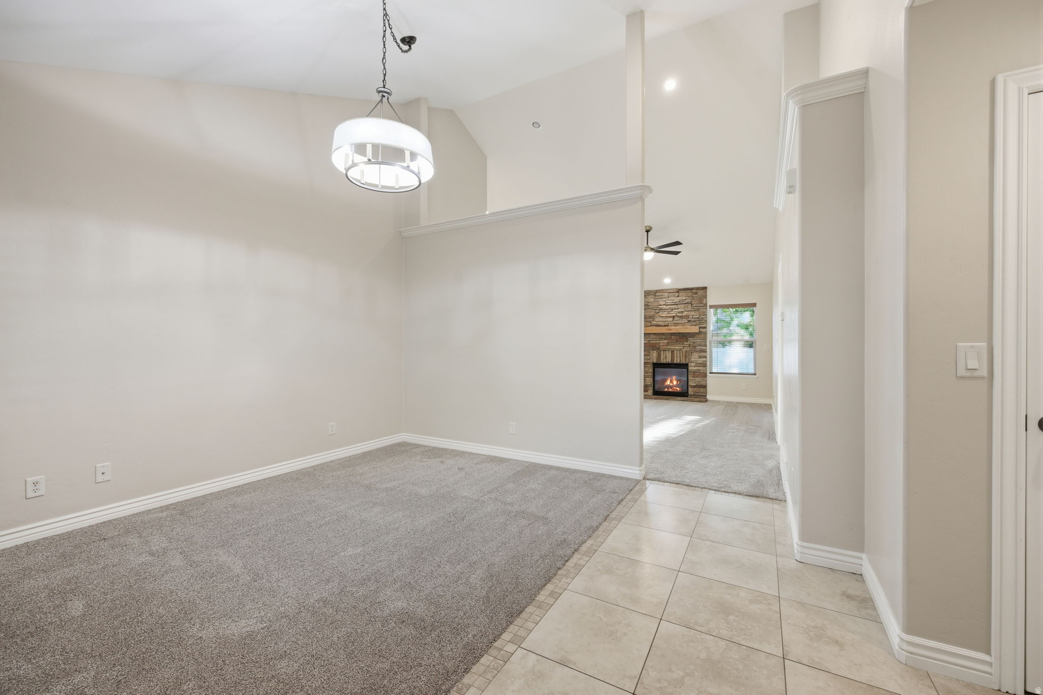 View of front room