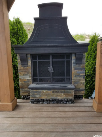 Wood burning Fire Place