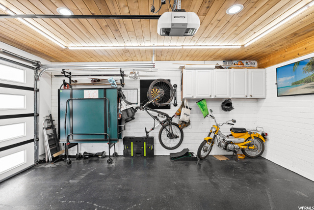 Bicycle and Ping Pong Table Storage!