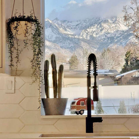 Great Mountain Views from Kitchen Window