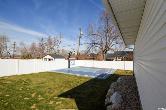 Backyard Basketball Court