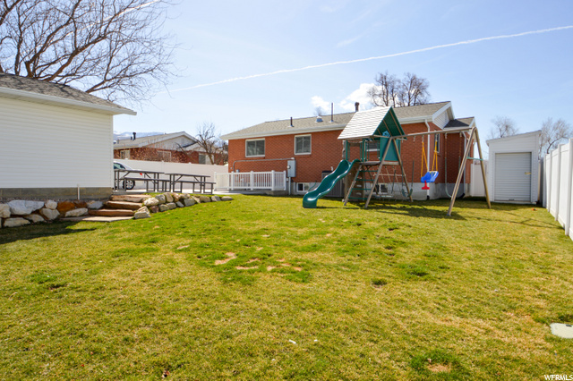 Back View of Home looking South