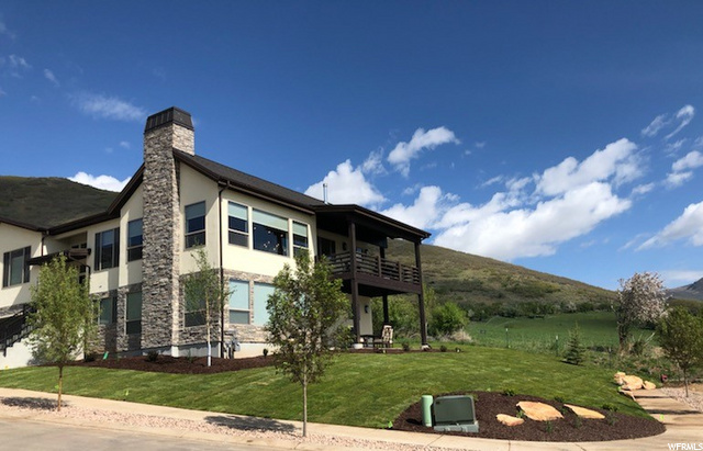 deck and side yard