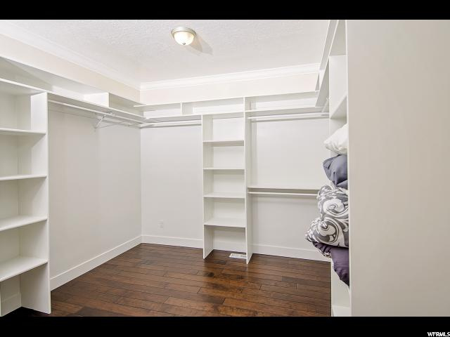 Walk in Master Bedroom Closet