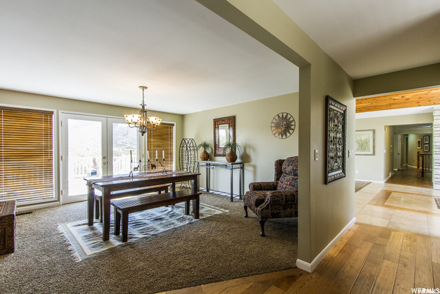 upstairs dining room