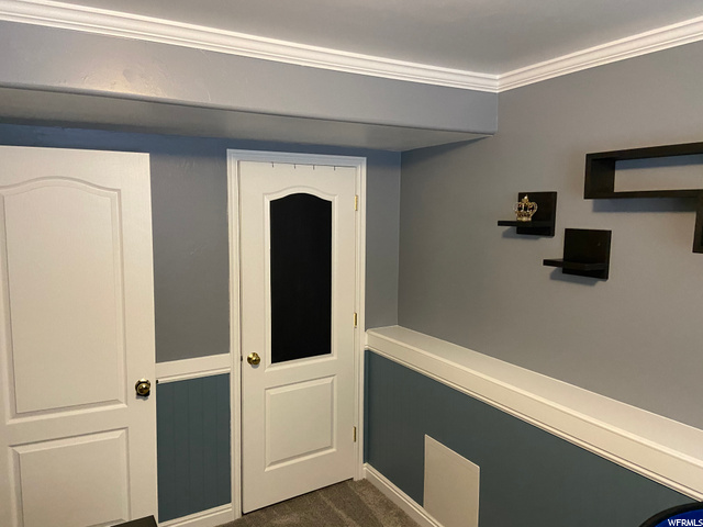 Basement bedroom
