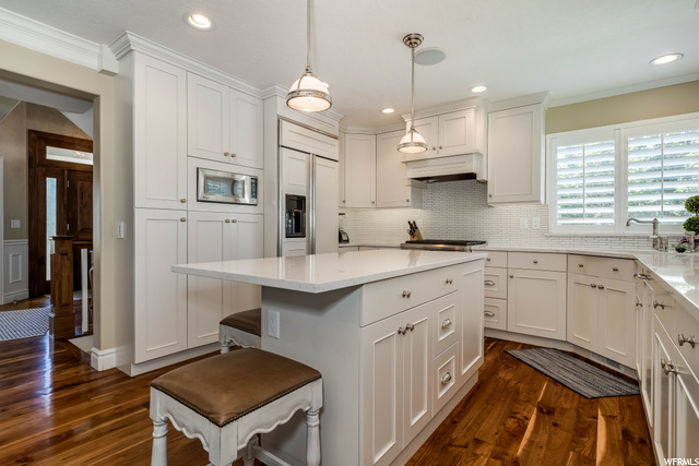 Custom White cabinets