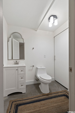 Basement Half Bath