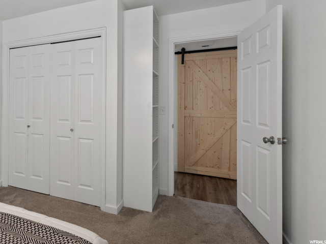 Looking into Hall from Bedroom #2