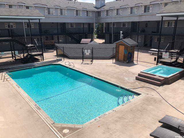 Pool/Courtyard view front of unit