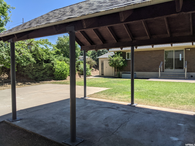 Behind Pavilion