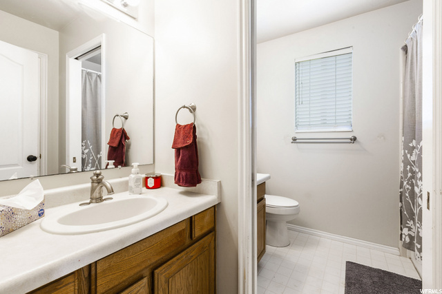 Bathroom upstairs