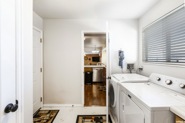 Laundry/storage room