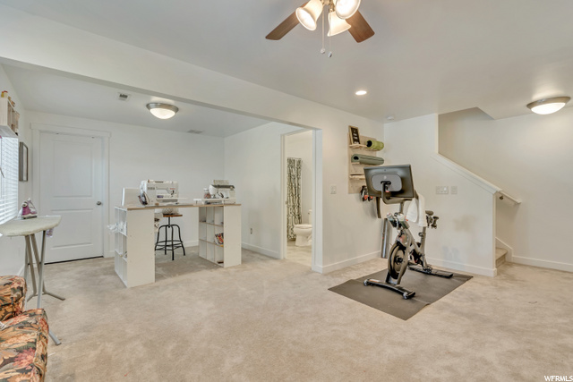 Finished basement