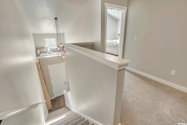 Reading nook with ladder