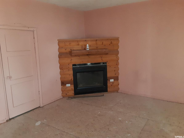 family room of farm house