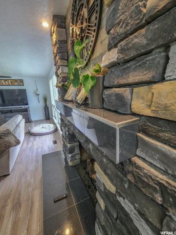 Upstairs fireplace