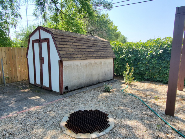Firepit and Shed