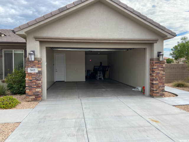 Extra Deep Garage Space