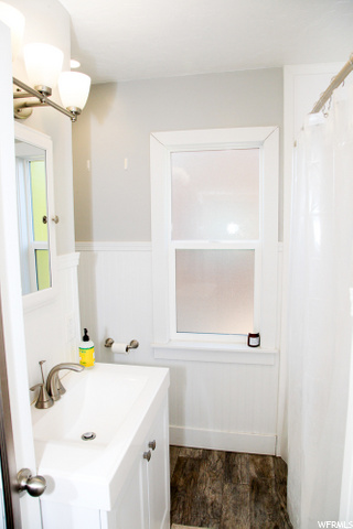 Completely overhauled bathroom