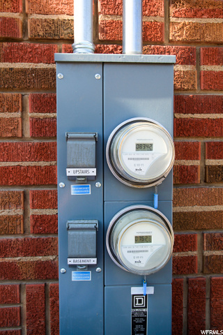 Two electric meters