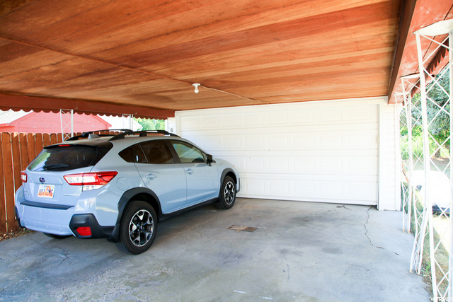 Covered parking!