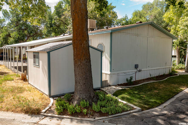Rear of the property