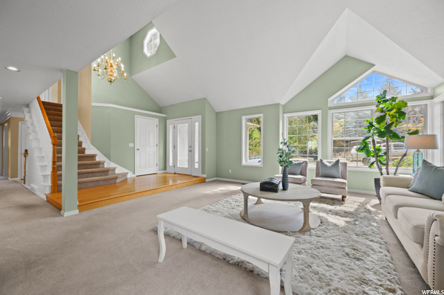 Formal Living Room and Foyer