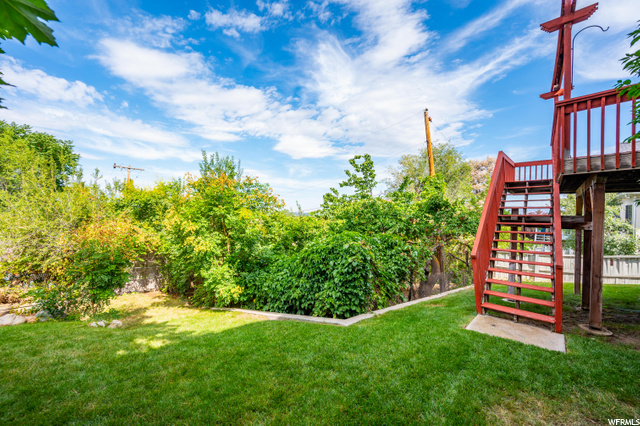 Backyard and Deck