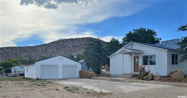 Main House with garage