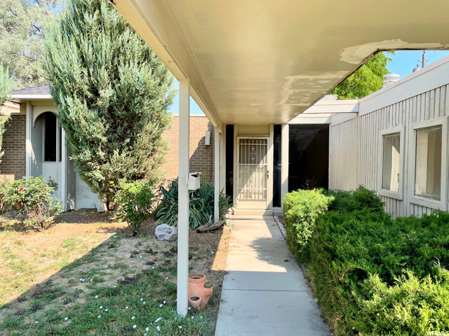 Covered Front Walkway