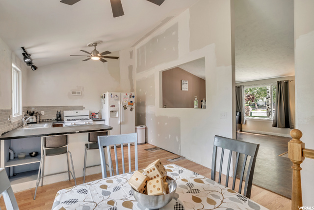 Dining and Kitchen Combined