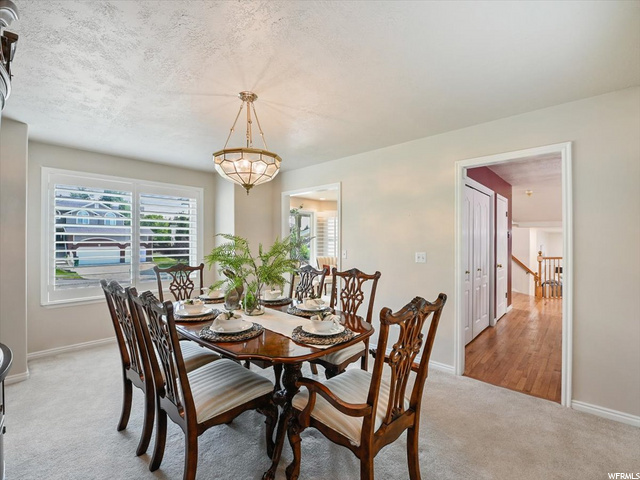 Ample formal dining