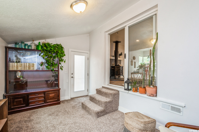 3rd bedroom or home office with outside entrance